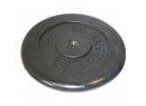 Диск обрезиненный 20 кг MB Barbell MB-PltB26-20 черный