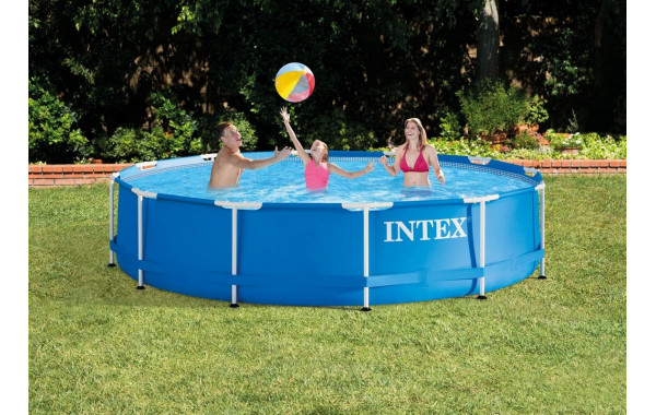 Бассейн каркасный Metal Frame Pool 366х76 см Intex 28210NP 600_380