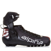 Лыжероллерные ботинки Alpina NNN Race Skate SM 5352-1 черный\красный