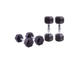 Гексагональные гантели 12,5кг Live Pro Hex Dumbbell LP8005-12.5, пара