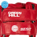 Кикбоксерский шлем Green Hill Best WAKO Approved HGB-4016w, красный 75_75