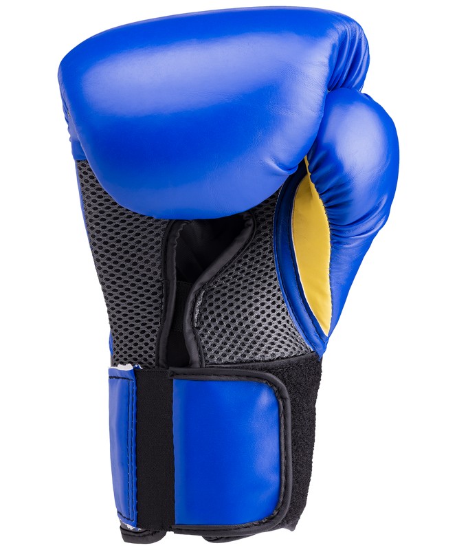 Перчатки боксерские Everlast Elite ProStyle P00001242-10, 10oz, к/з, синий 665_800