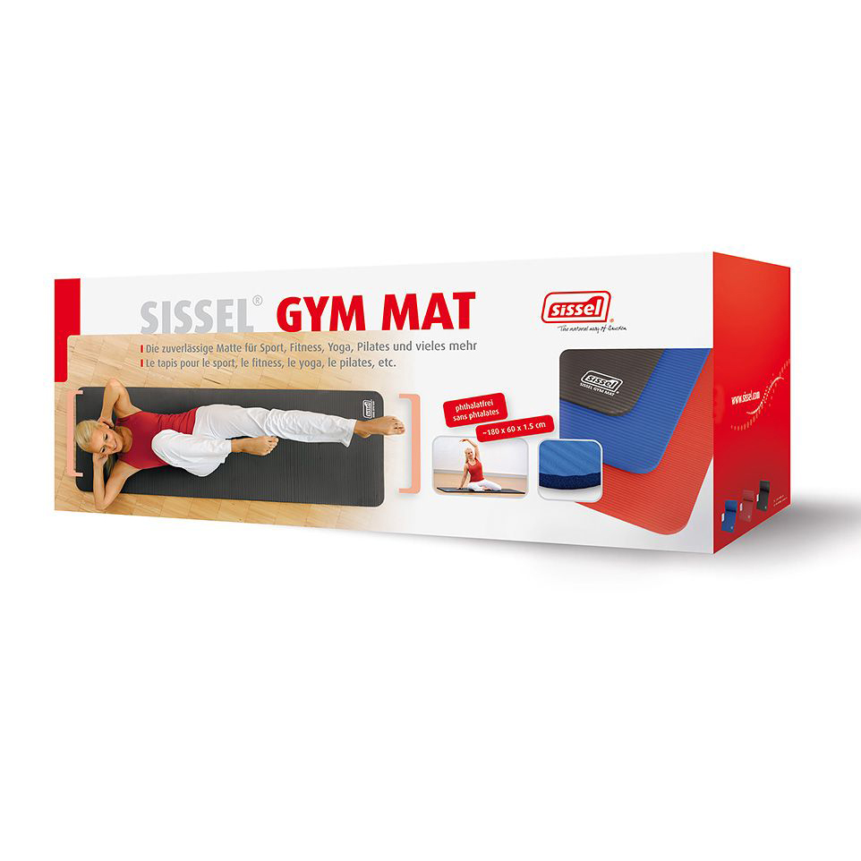 Гимнастический мат 180x60x1,5см SISSEL Gym Mat 200.001.5 962_962