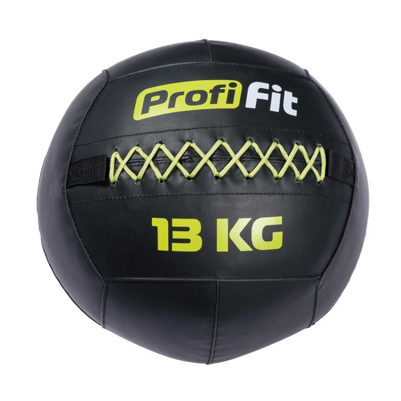 Медицинбол набивной 13кг Profi-Fit Wallball 800_800