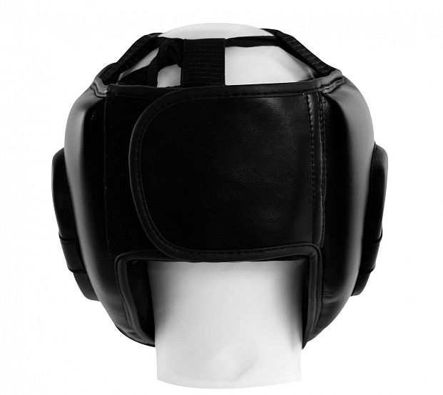 Шлем боксерский с бампером Adidas Pro Full Protection Boxing Headgear adiBHGF01 черный 621_553