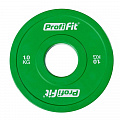 Диск обрезиненный цветной d51мм, 1кг Profi-Fit 120_120